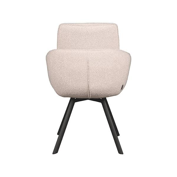 LABEL51 Eetkamerstoel Beauty - Naturel - Boucle - Afbeelding 5