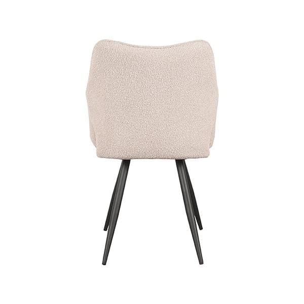 LABEL51 Eetkamerstoel Noud - Naturel - Boucle - Afbeelding 4