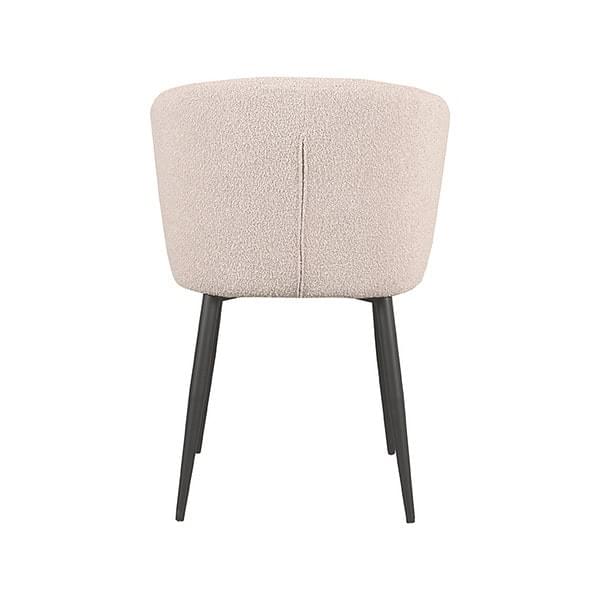 LABEL51 Eetkamerstoel Wave - Naturel - Boucle - Afbeelding 4