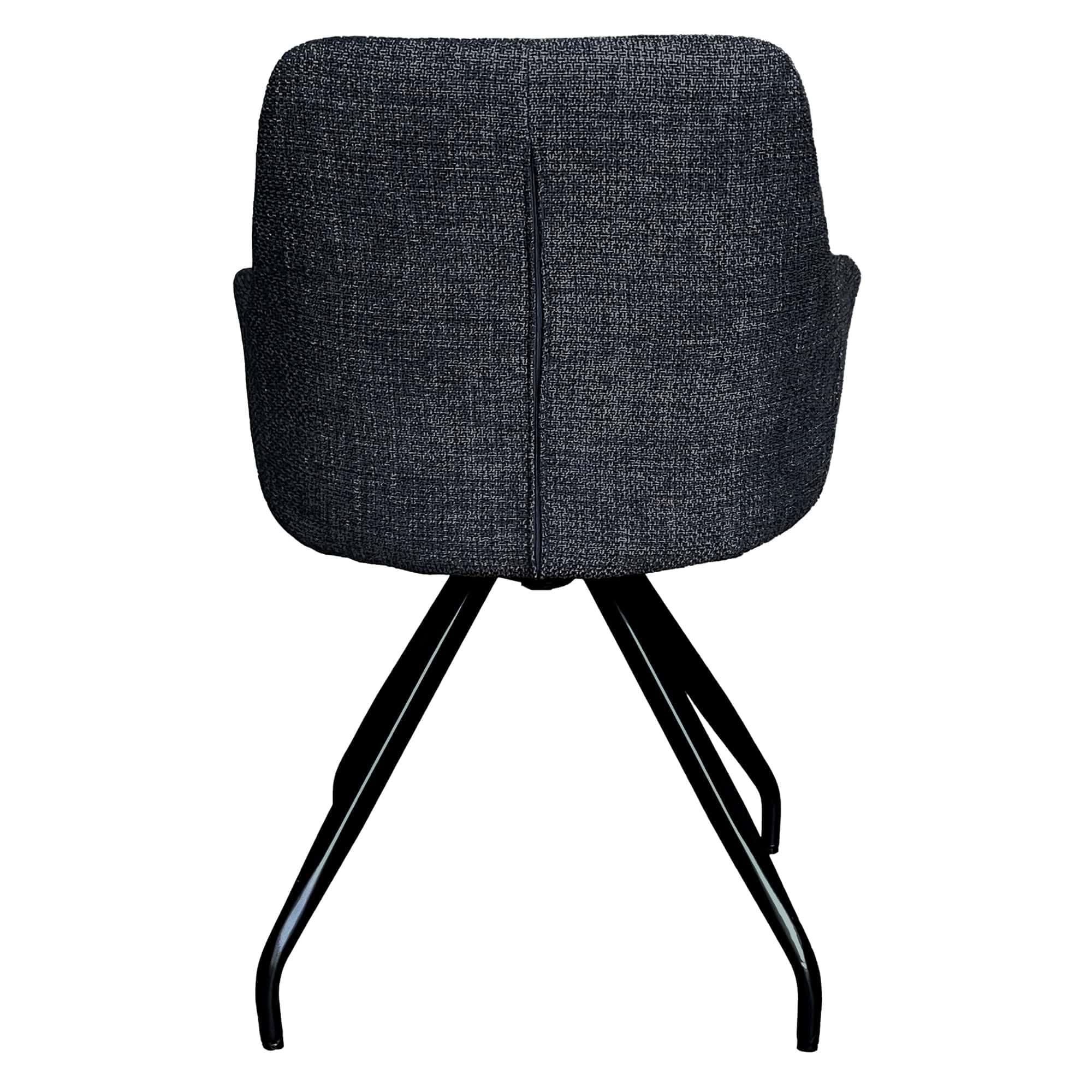 Eetkamerstoel Duke - Ebony - Afbeelding 5