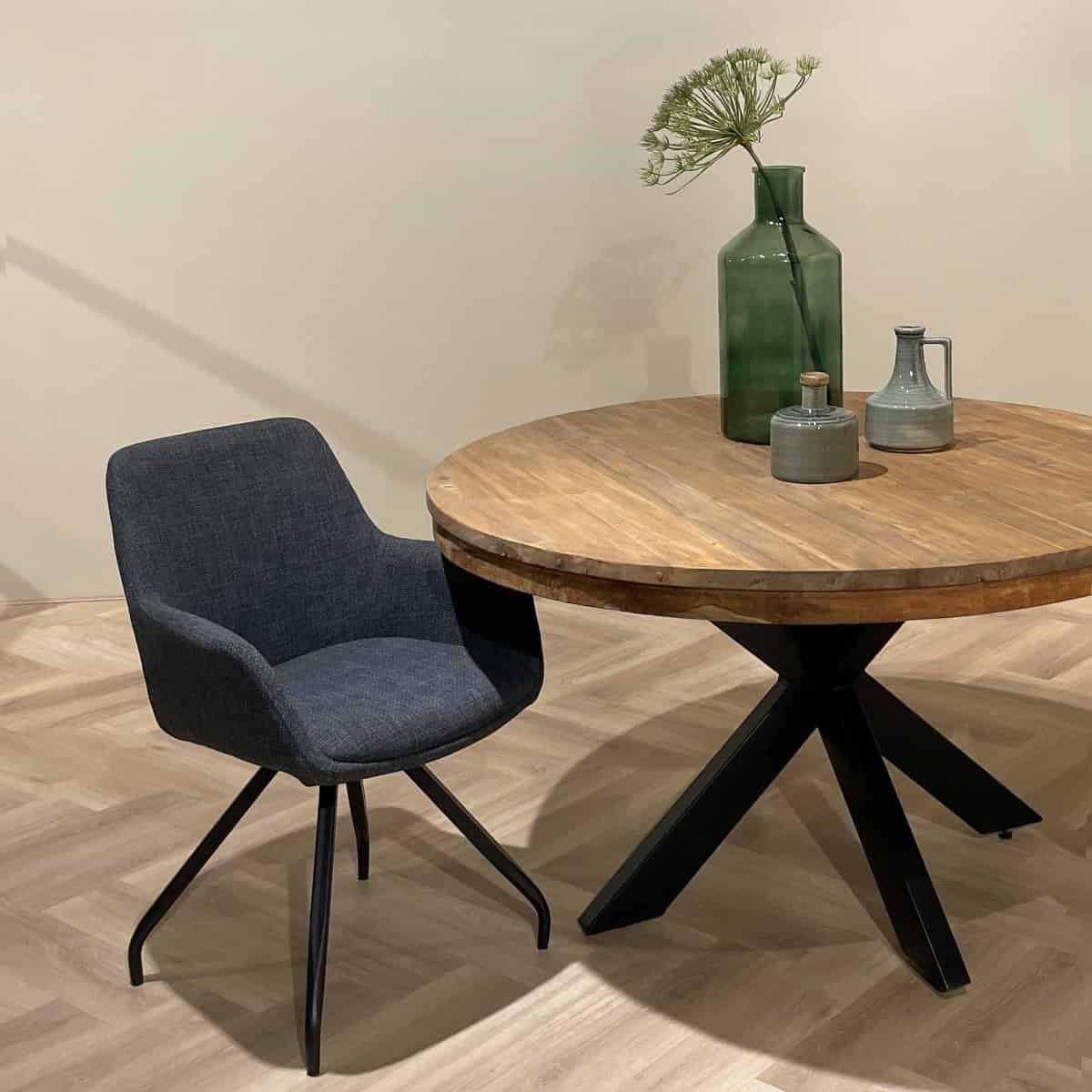 Eetkamerstoel Duke - Ebony - Afbeelding 3