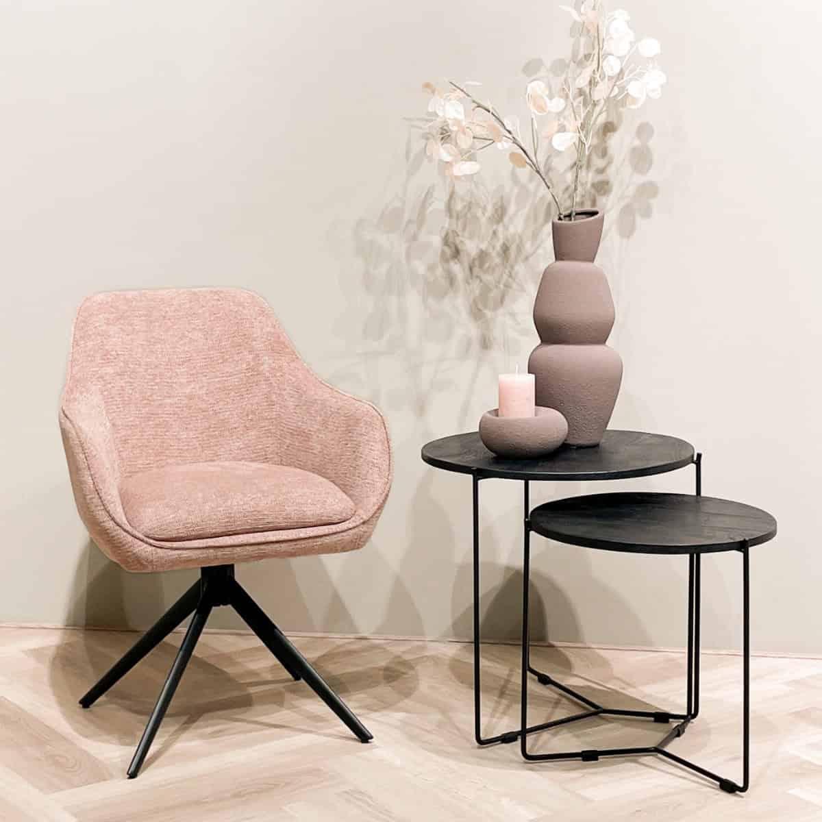 Eetkamerstoel Thomas - Brique - Afbeelding 4