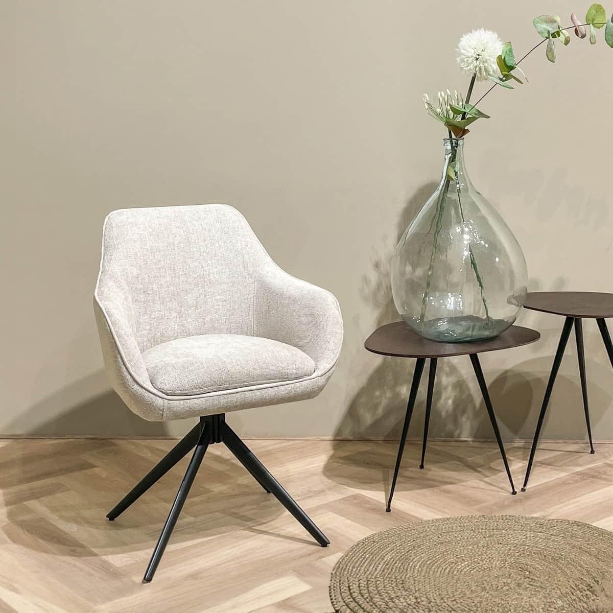 Eetkamerstoel Thomas - Toffee - Afbeelding 4