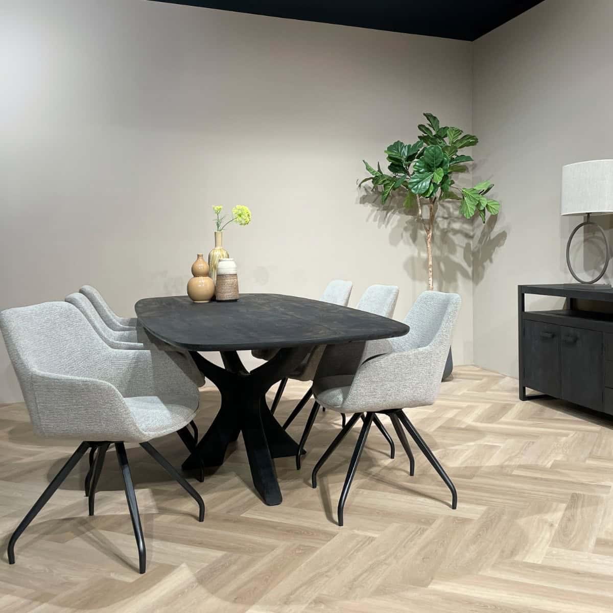 Eetkamerstoel Duke - Sneak Naturel - Afbeelding 2