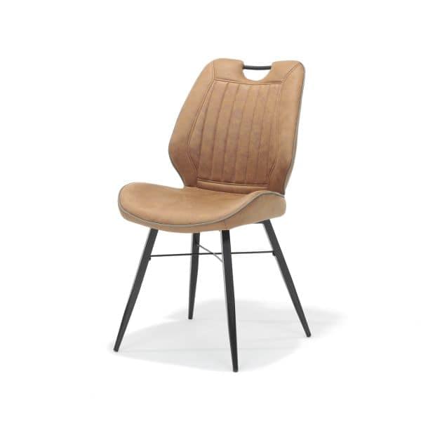 Eetkamerstoel Quattro - Soft Cognac