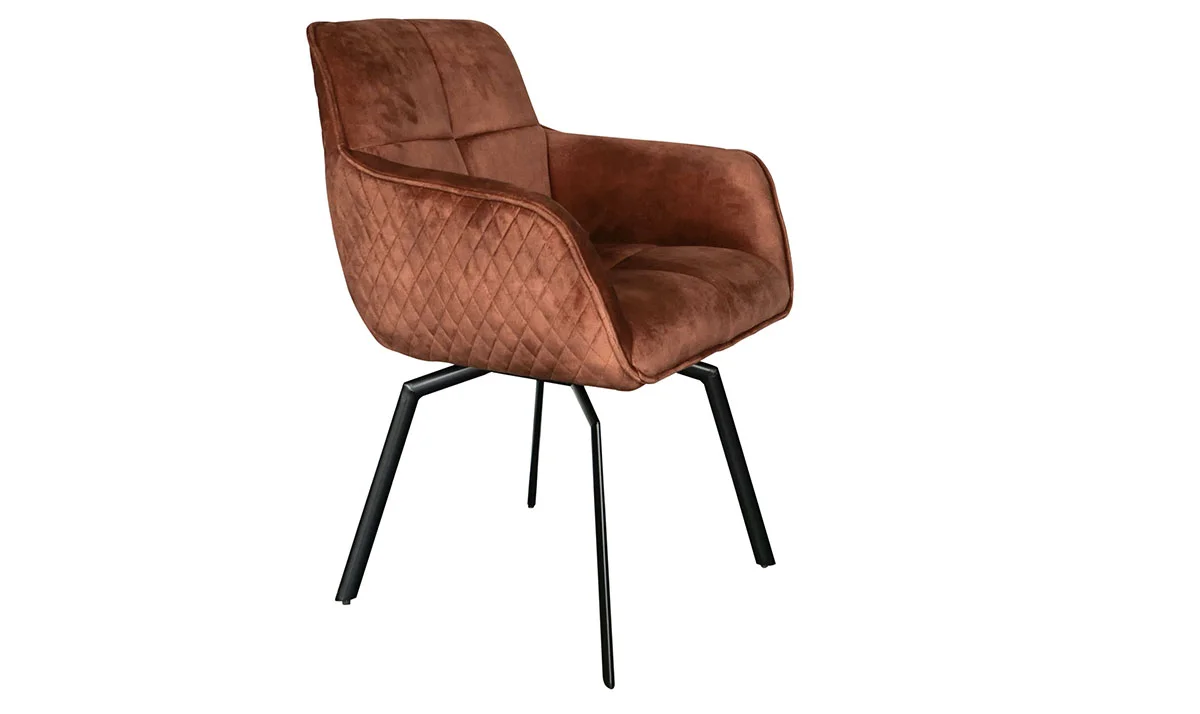 Eetkamerstoel Peter Macau - Bronze