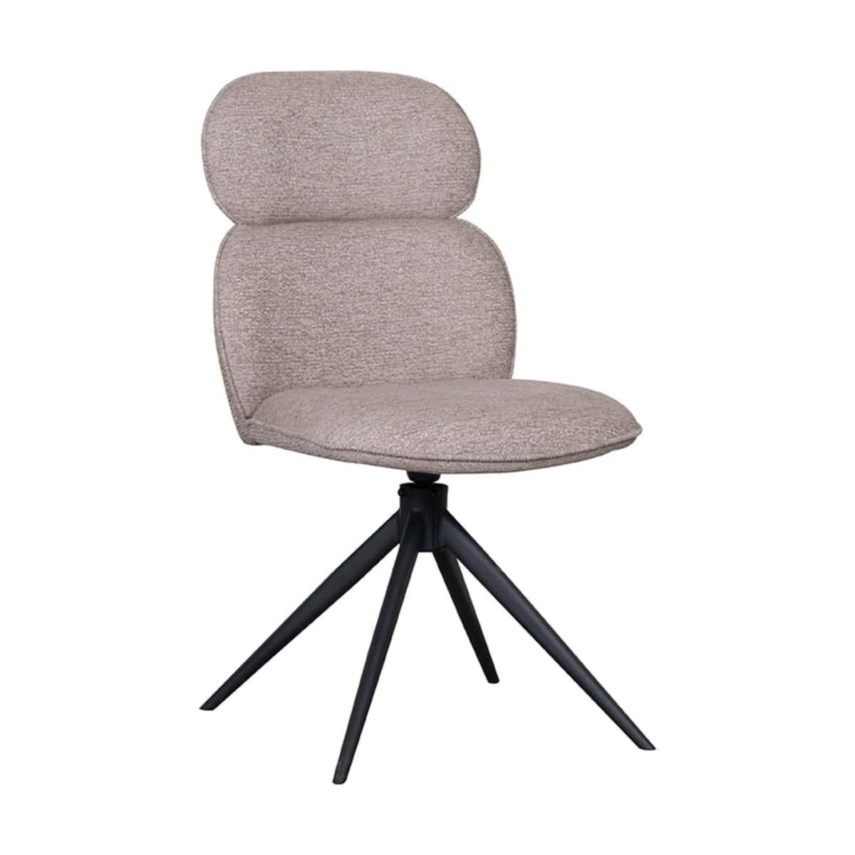 LABEL51 Eetkamerstoel Finn - Naturel - Boucle - Afbeelding 2