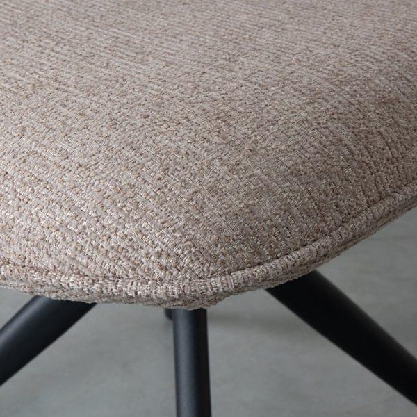 LABEL51 Eetkamerstoel Finn - Naturel - Boucle - Afbeelding 6