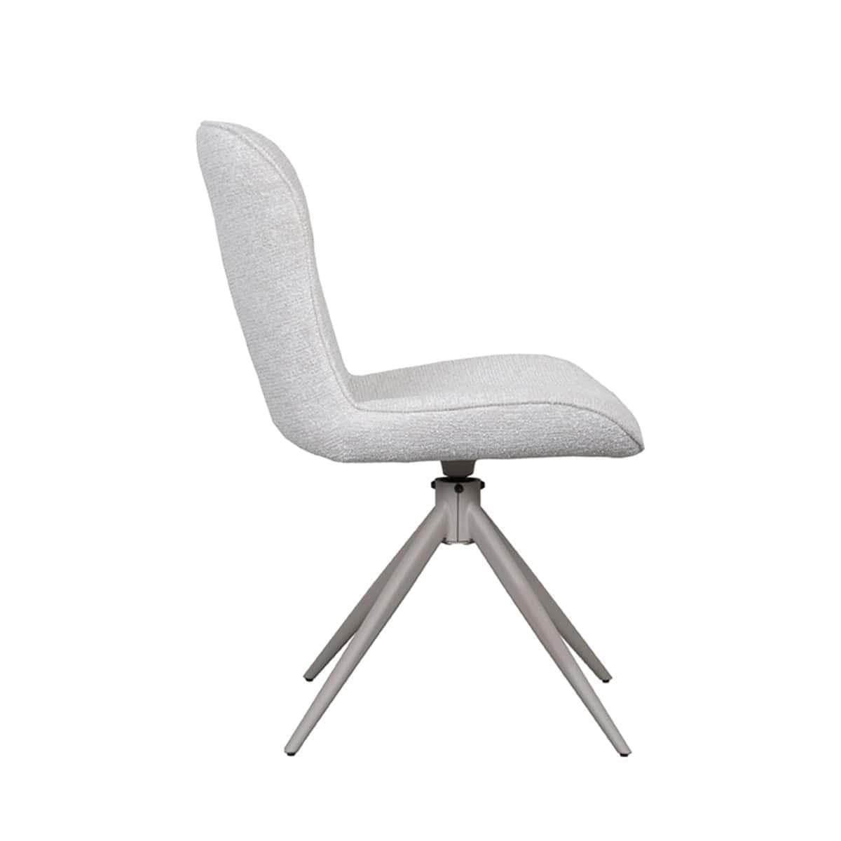 LABEL51 Eetkamerstoel Thorben - Naturel - Stof - Afbeelding 4