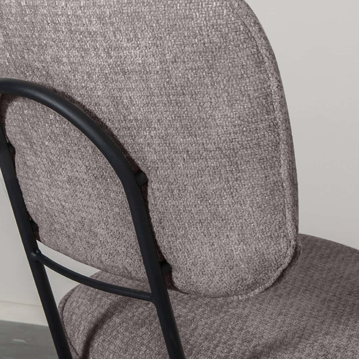 LABEL51 Eetkamerstoel Liva - Stone - Elite - Afbeelding 5