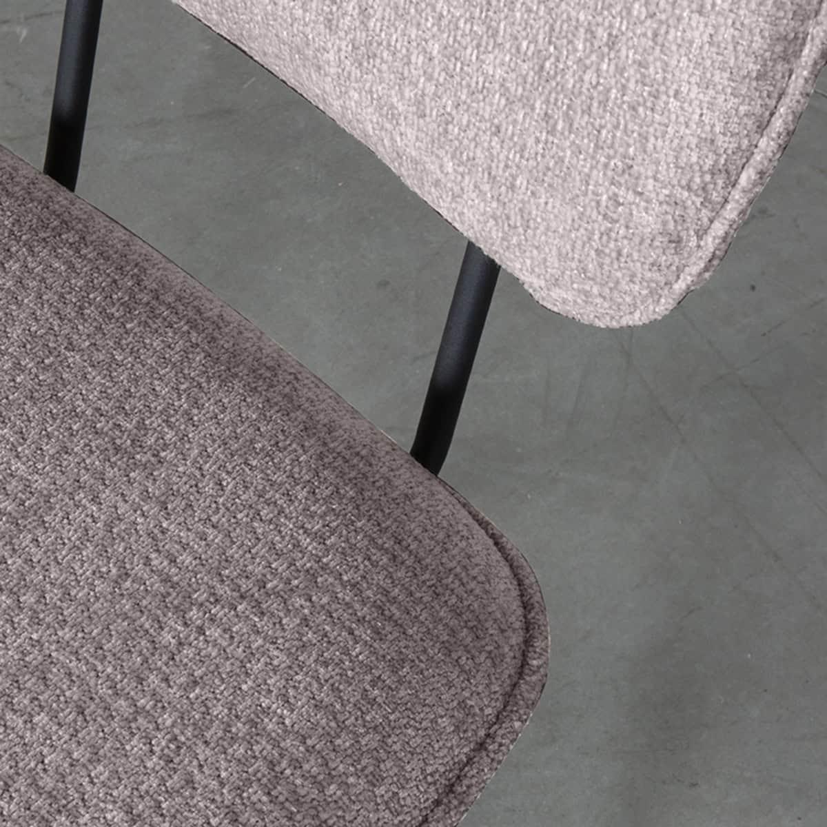 LABEL51 Eetkamerstoel Liva - Stone - Elite - Afbeelding 6