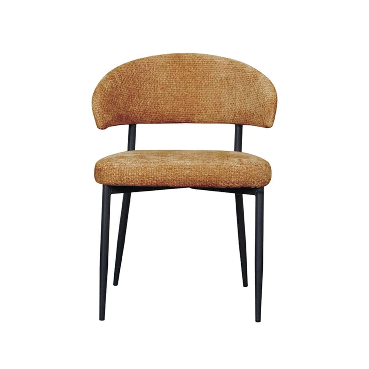 LABEL51 Eetkamerstoel Bliss - Oranje - Elite - Afbeelding 2