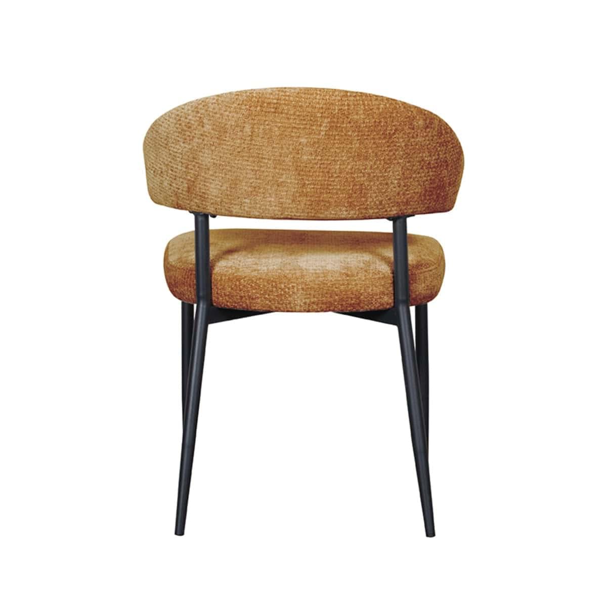 LABEL51 Eetkamerstoel Bliss - Oranje - Elite - Afbeelding 4