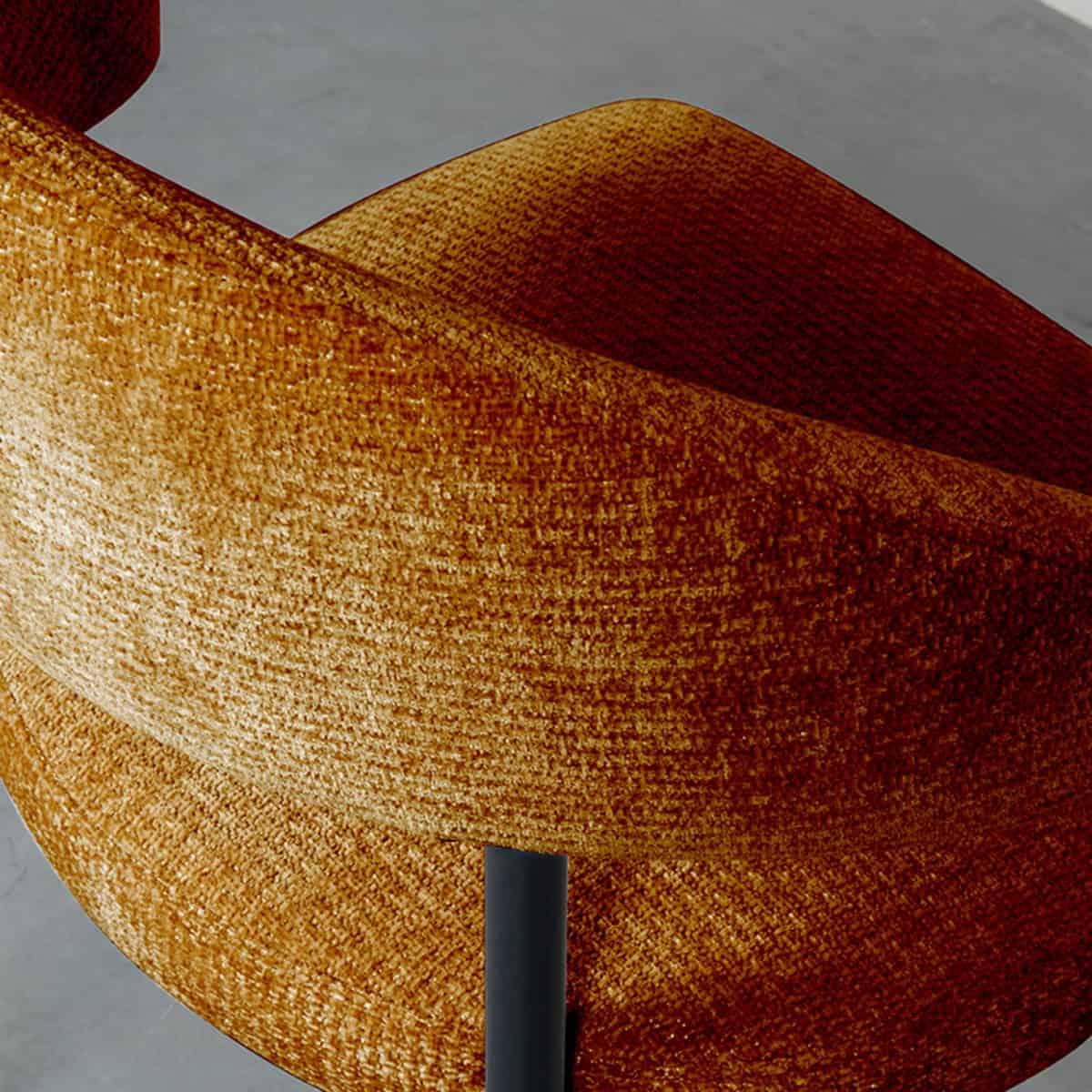 LABEL51 Eetkamerstoel Bliss - Oranje - Elite - Afbeelding 5