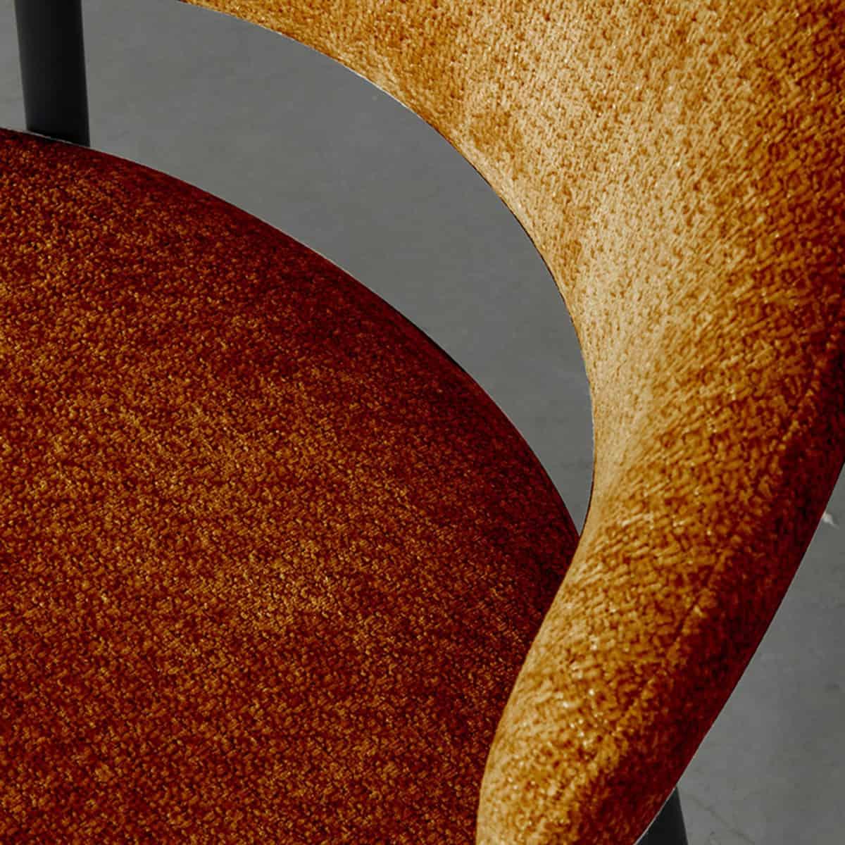 LABEL51 Eetkamerstoel Bliss - Oranje - Elite - Afbeelding 6