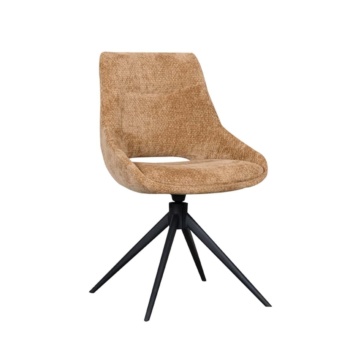 LABEL51 Eetkamerstoel Marlow - Cognac - Elite - Afbeelding 2