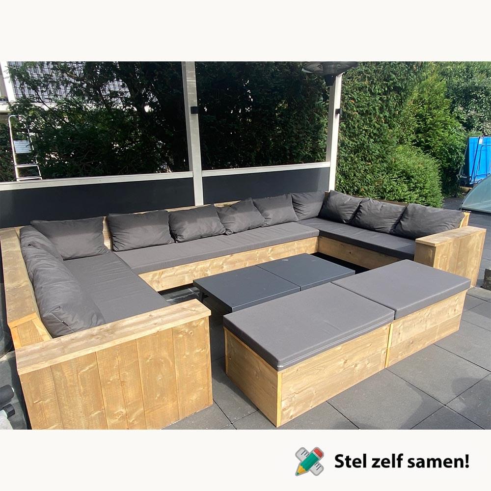 Lounge U-bank op maat