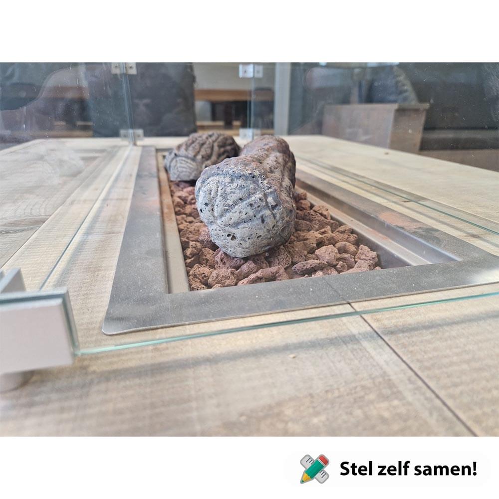 Vuurtafel steigerhout