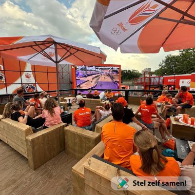 Loungebanken bij Olympische spelen