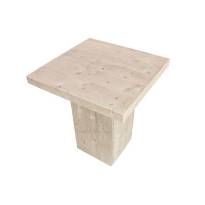 Statafel buiten kolompoot