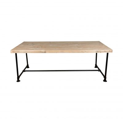 Steigerhout eettafel.