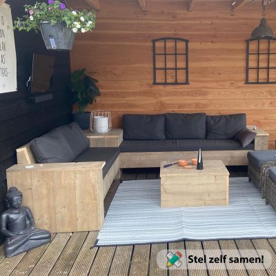 Steigerhouten bank op maat